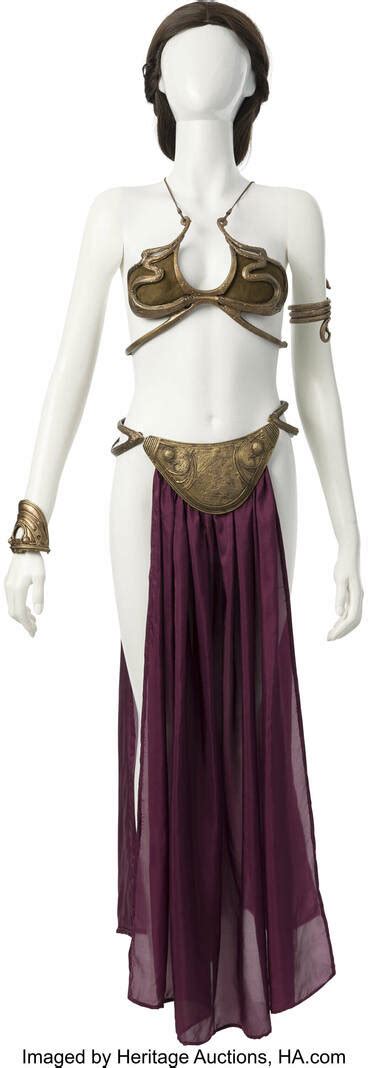 prinzessin leia bikini|Princess Leia bikini costume from Star Wars sells for €160,000